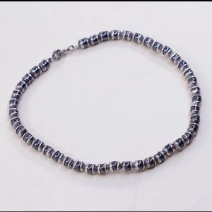Vintage Sterling Silver Anklet